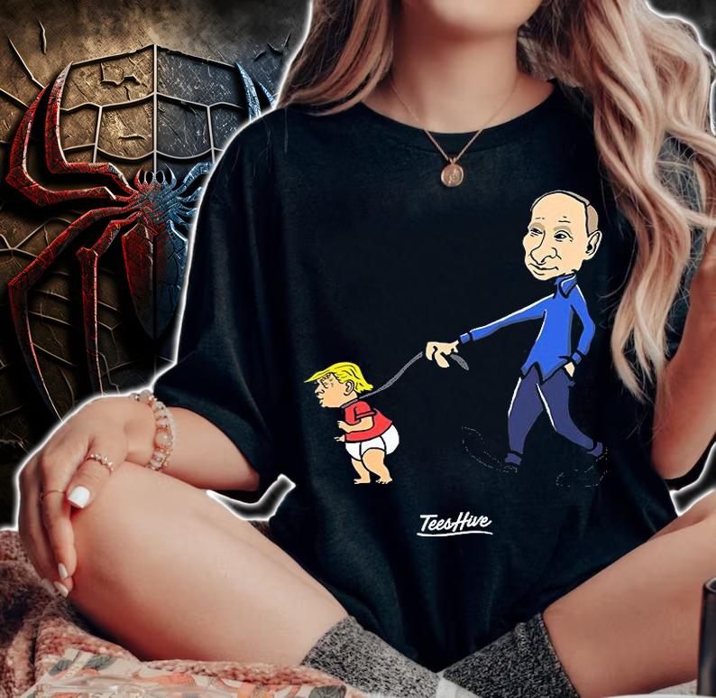 Funny Anti Trump Funny Putin T-Shirt woman shirt