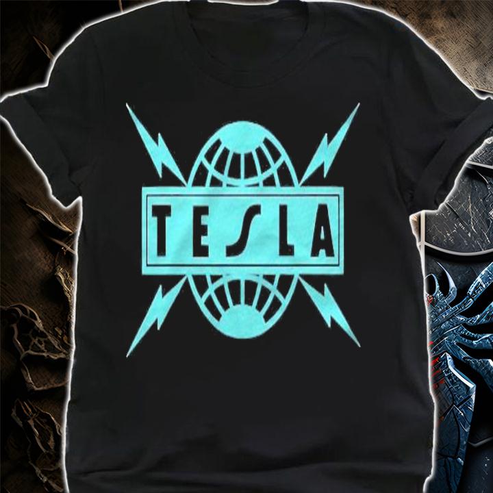 Tesla Band Logo Men Women Gift T-shirt shirt