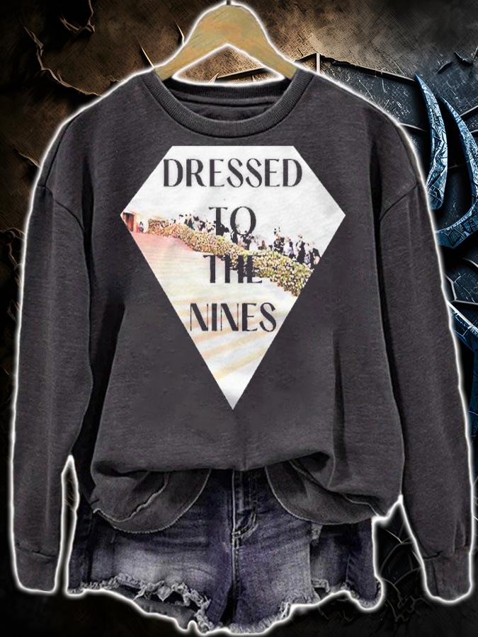 Dressed To The Nines Fashion Red Carpet Premium Shirt sweatshirt