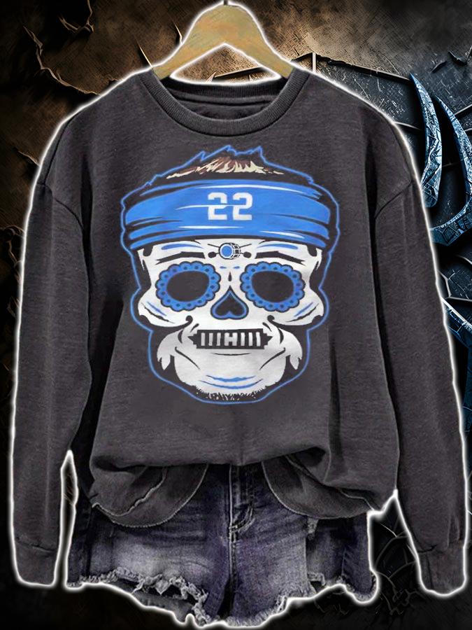 Christian Mccaffrey Sugar Skull Shirt sweatshirt