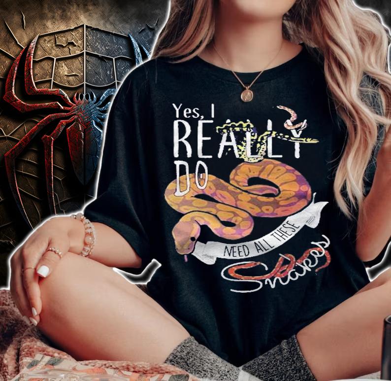 Funny Ball Python With Corn Hognose Carpet Snake Reptile Shirt woman shirt