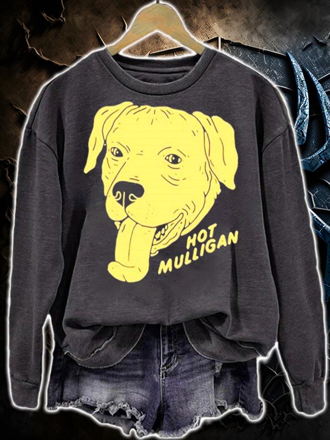 Hot Mulligan Merch Panting Dog Hot Mulligan Shirt sweatshirt