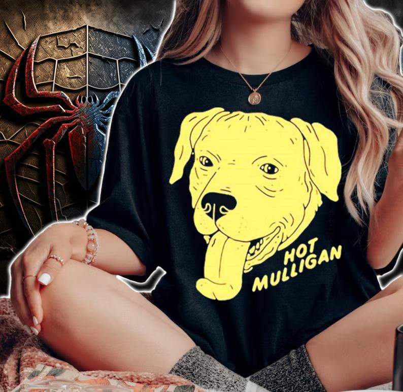 Hot Mulligan Merch Panting Dog Hot Mulligan Shirt woman shirt