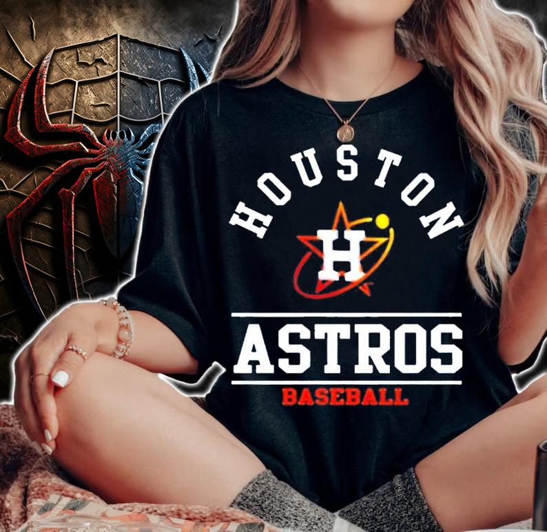 Houston Astros Space City Baseball Shirt woman shirt