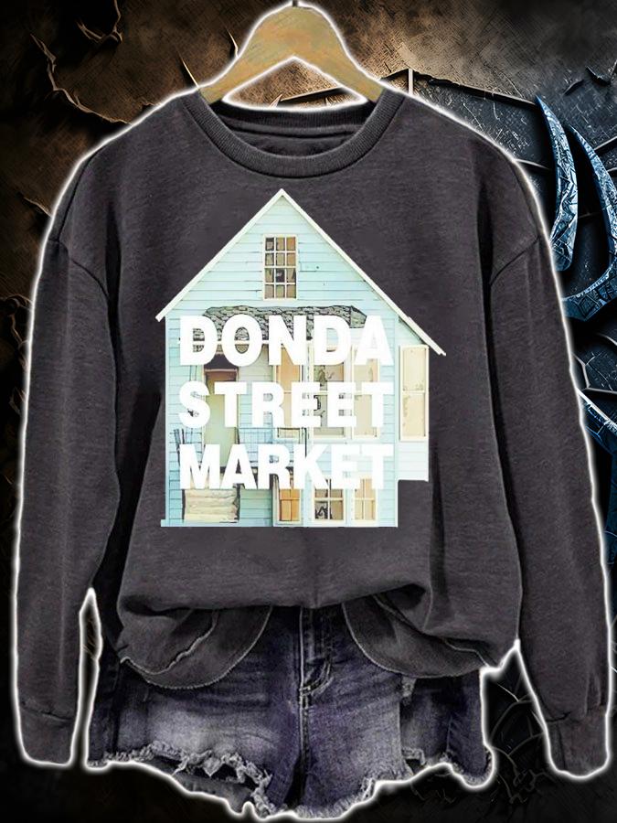 KanyeMedia Donda Street Market Shirt sweatshirt