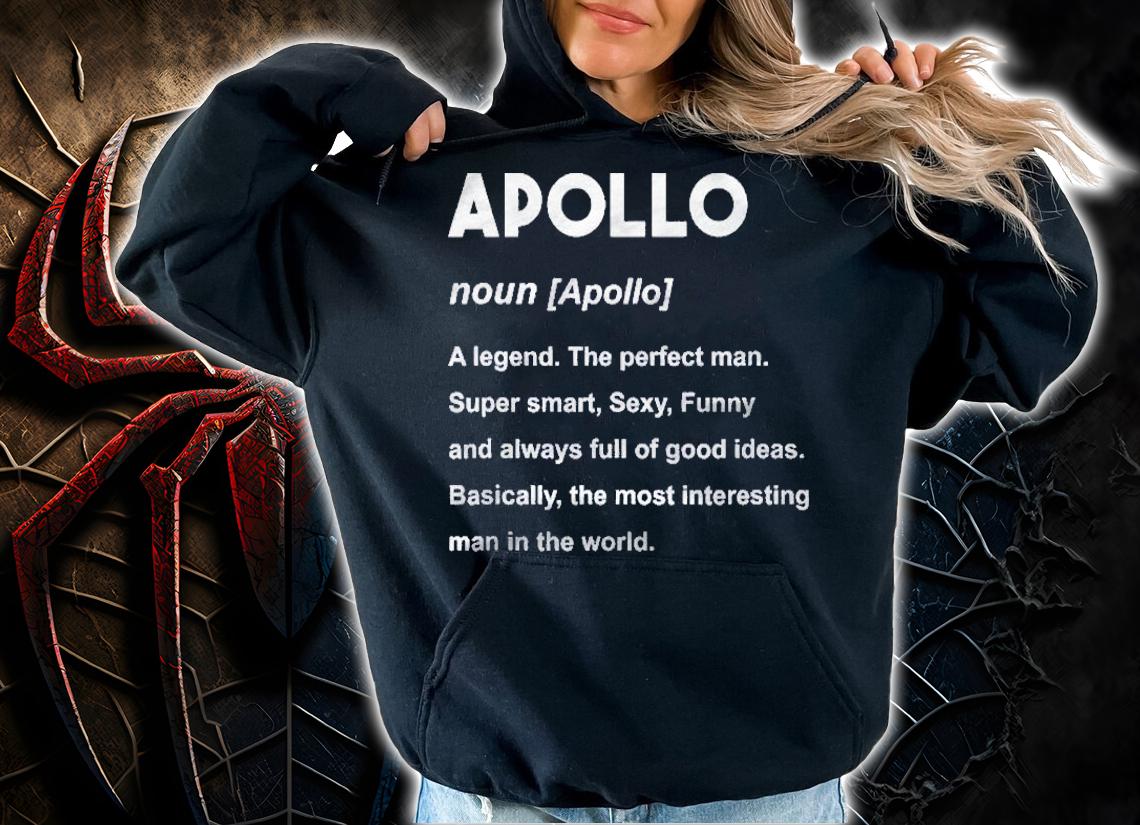 Mens Apollo Name Apollo Shirt hoodie