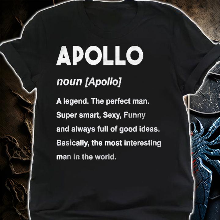 Mens Apollo Name Apollo Shirt shirt