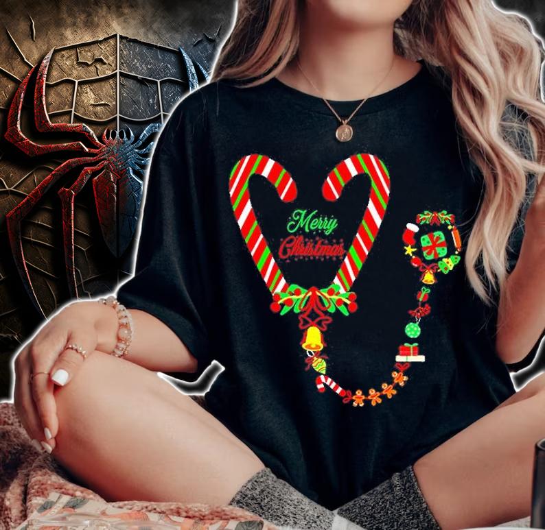 Merry Christmas Stethoscope T-Shirt