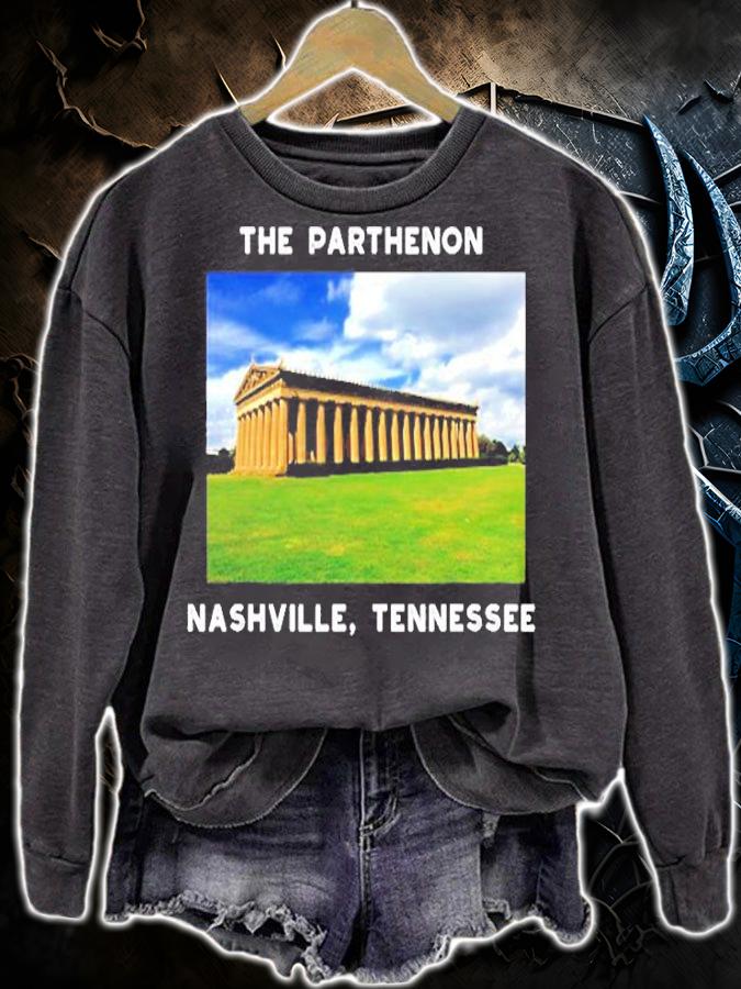 Nashville Tennessee Parthenon One American Landmark Design T-Shirt sweatshirt