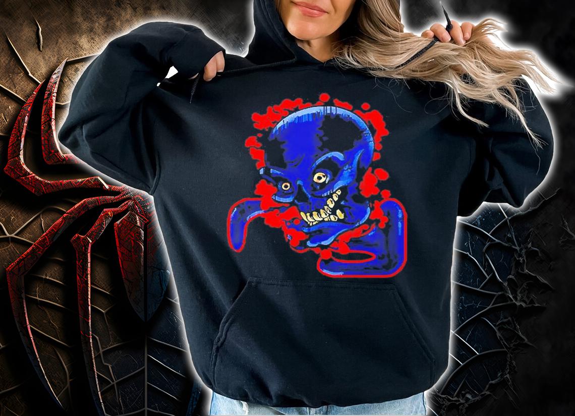 NY Giants Skull T-Shirt hoodie