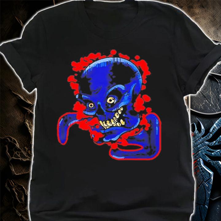 NY Giants Skull T-Shirt shirt