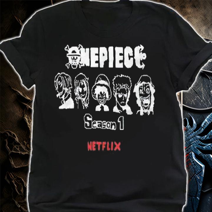 Oda's cast One Piece Season 1 Netflix T-shirt shirt