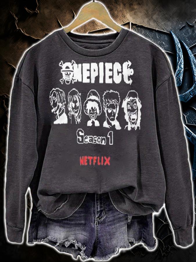 Oda's cast One Piece Season 1 Netflix T-shirt sweatshirt