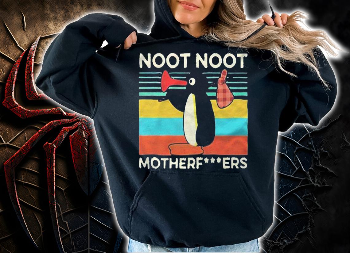 Pingu noot noot mother fuckers Vintage T-shirt