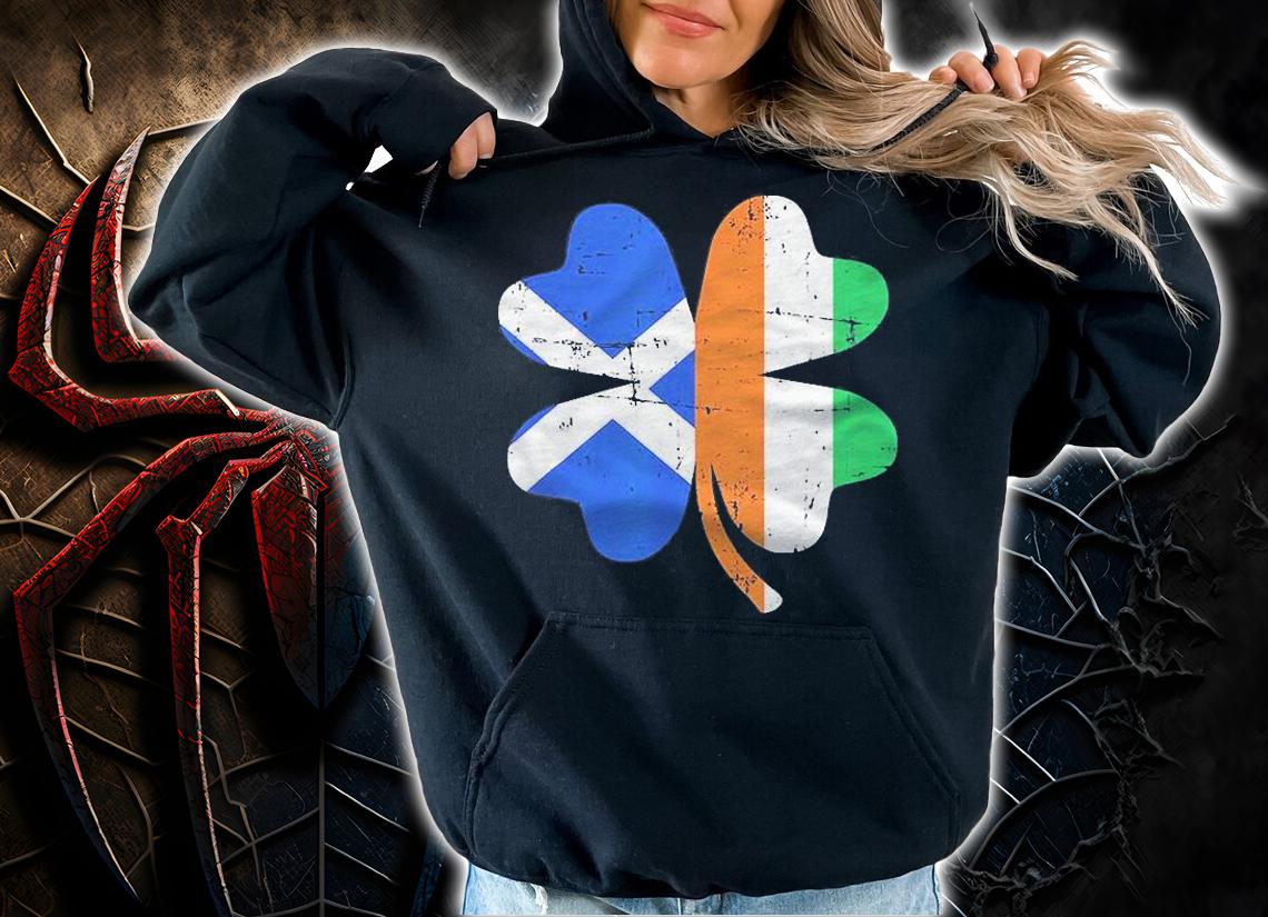 Shamrock Ireland Scotland Scottish Lovers Gift Shirt hoodie
