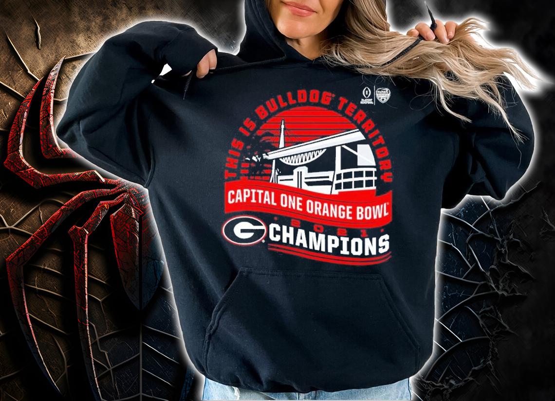 This Is Georgia Bulldogs Territory Capital One Orange Bowl 2021 Champions Shirt hoodie
