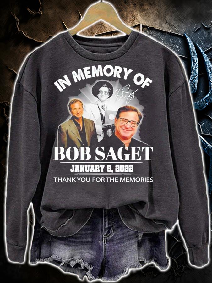 In Memory Of Bob Saget January 9 2022 Signature Thank You For The Memories t-shirt sweatshirt