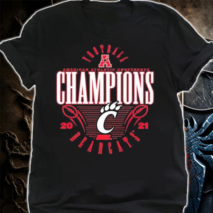 Cincinnati Bearcats 2021 AAC Football Conference Champions Shirt