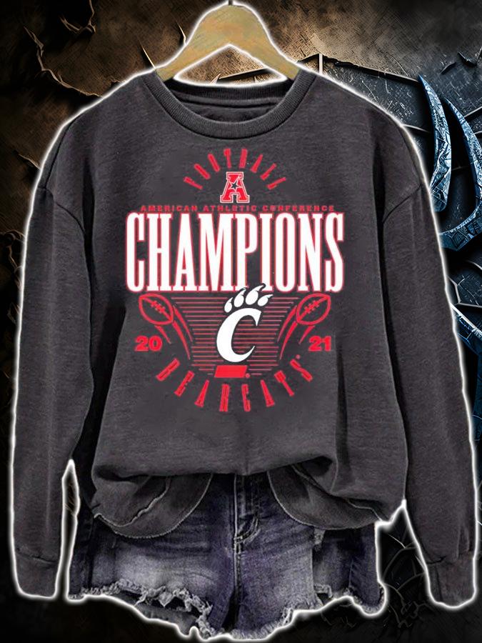 Cincinnati Bearcats 2021 AAC Football Conference Champions Shirt