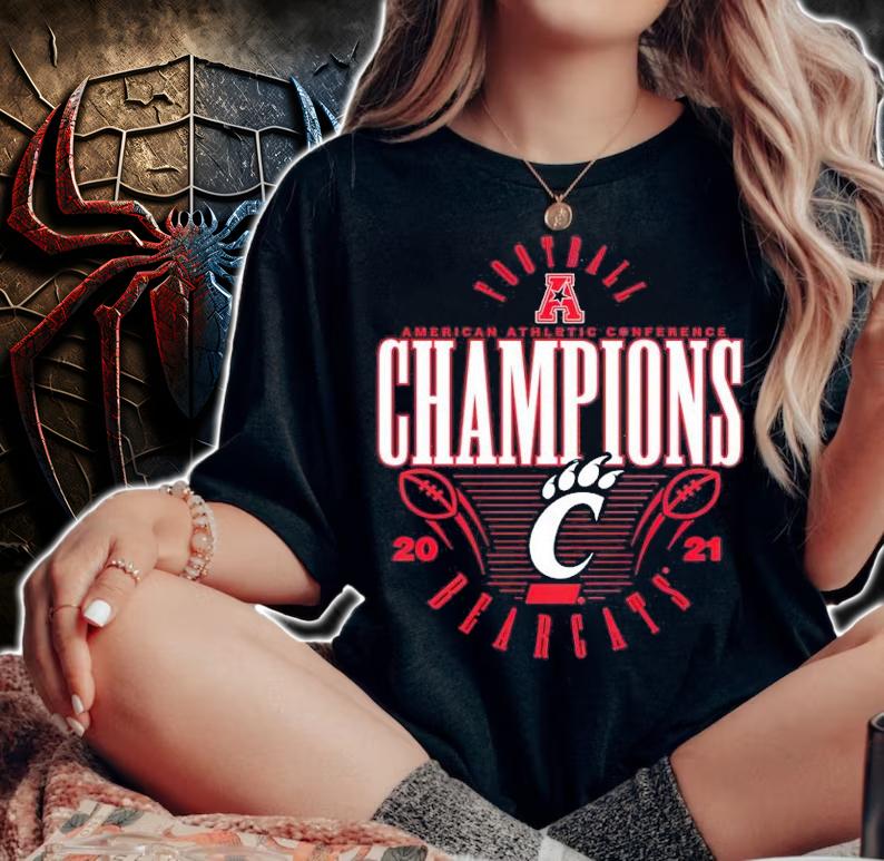 Cincinnati Bearcats 2021 AAC Football Conference Champions Shirt