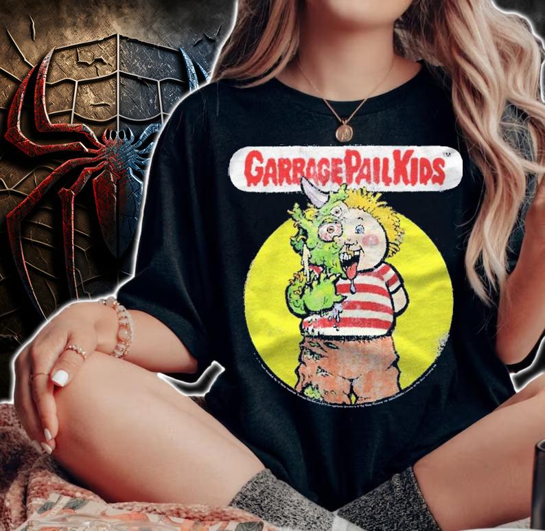 Garbage Pail Kids Vintage Sticker Pack Cover Classic Shirt woman shirt