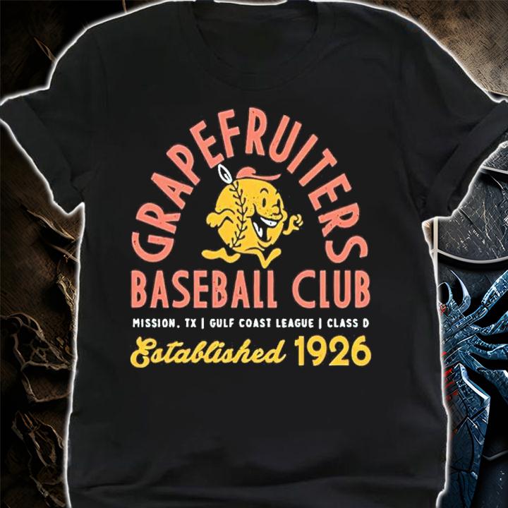 Grapefruiters Baseball Club Mission Texas Gulf Coast League Shirt shirt