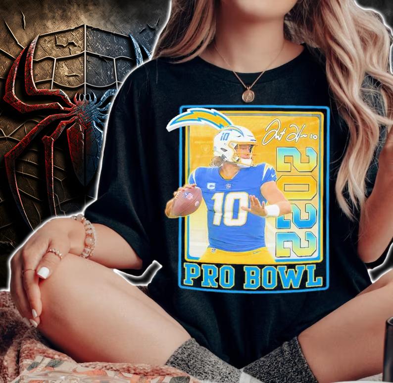 Justin Herbert 2022 Pro Bowl Los Angeles Chargers NFL Shirt