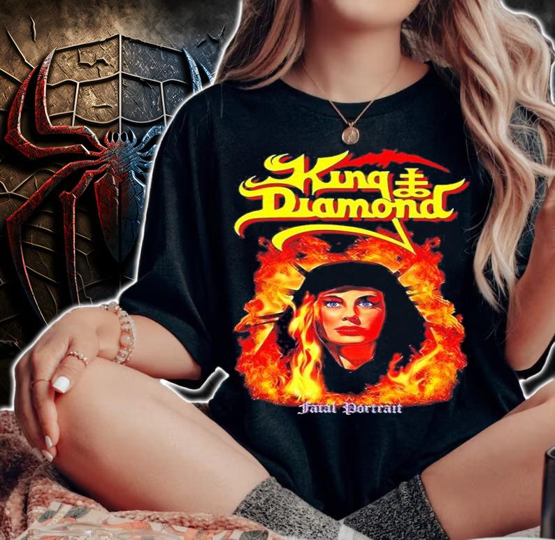 King Diamond Fatal Portrait Album Cover Shirt woman shirt