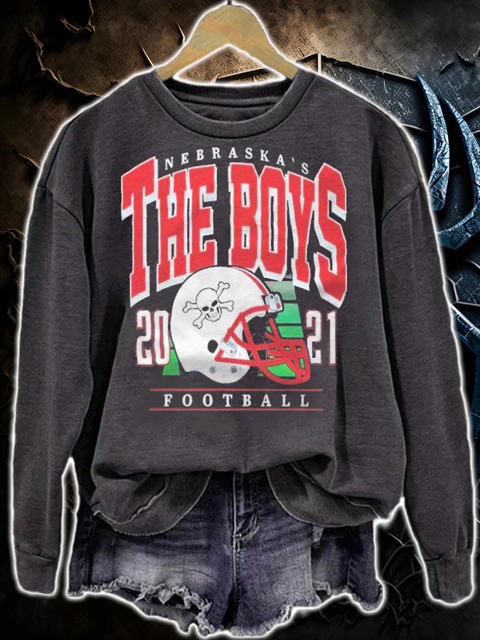 Nebraska's The Boys 2021 football shirt sweatshirt