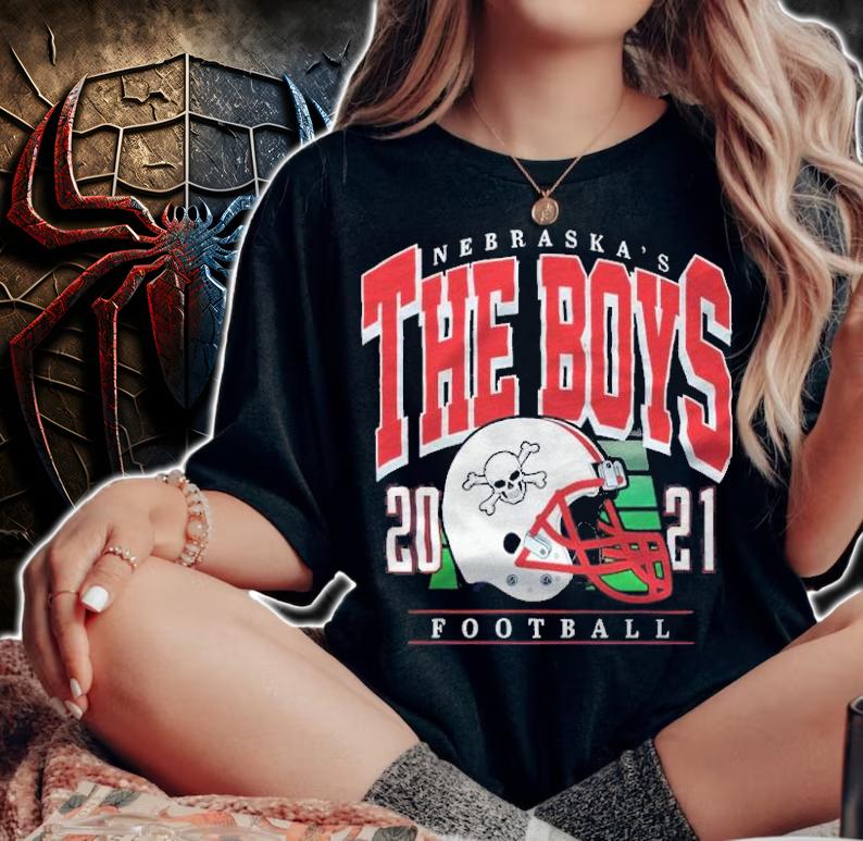 Nebraska's The Boys 2021 football shirt woman shirt