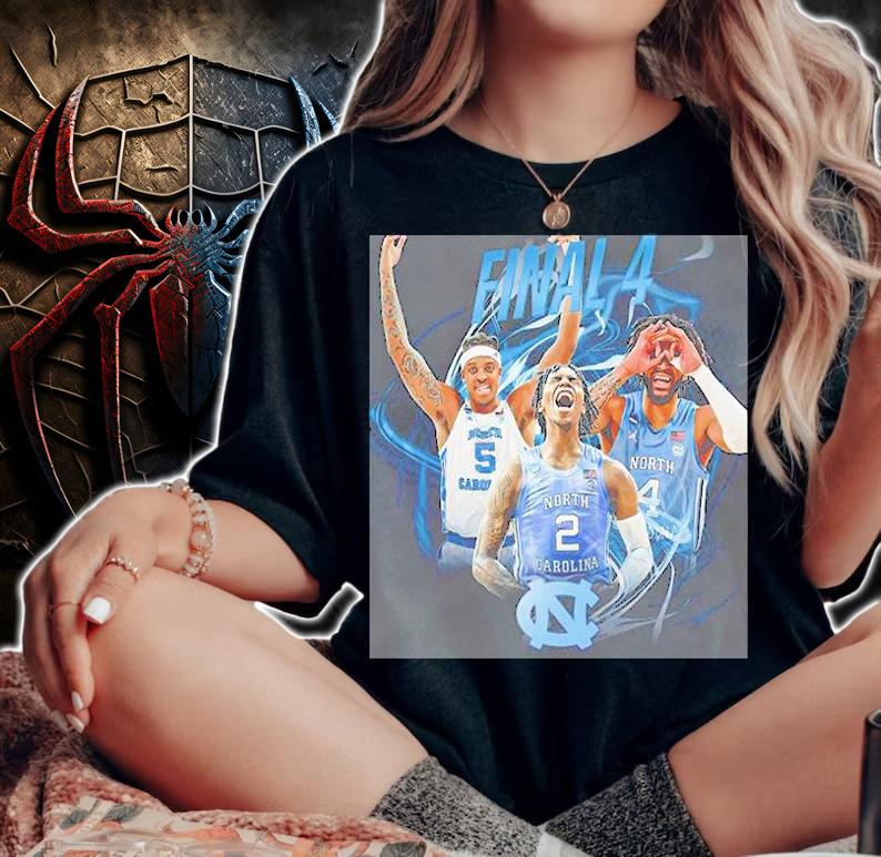 North Carolina Tar Heels Final 4 T-Shirt woman shirt