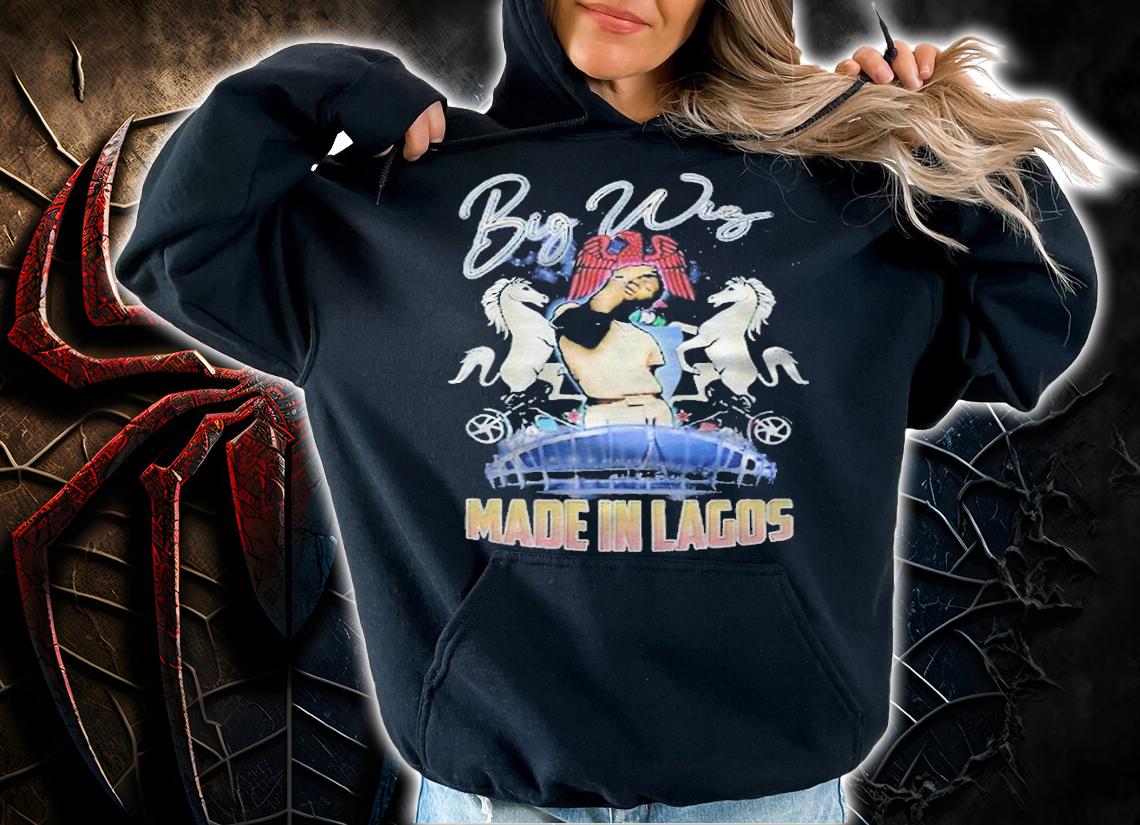 Wizkid Big Wing made in Lagos T-shirt hoodie