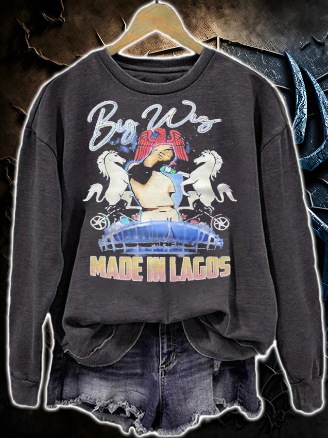 Wizkid Big Wing made in Lagos T-shirt sweatshirt