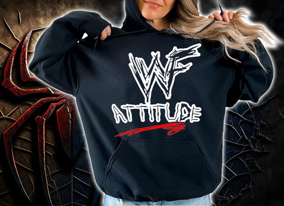 Vintage WWF Attitude Era Shirt hoodie