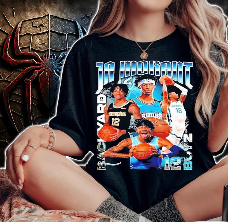 Ja Morant Backyard Basketball Poster Shirt woman shirt