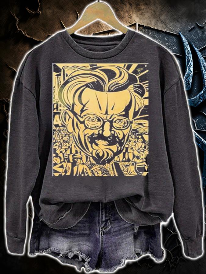 Leon Trotsky Inspiring Global Revolution T-Shirt sweatshirt