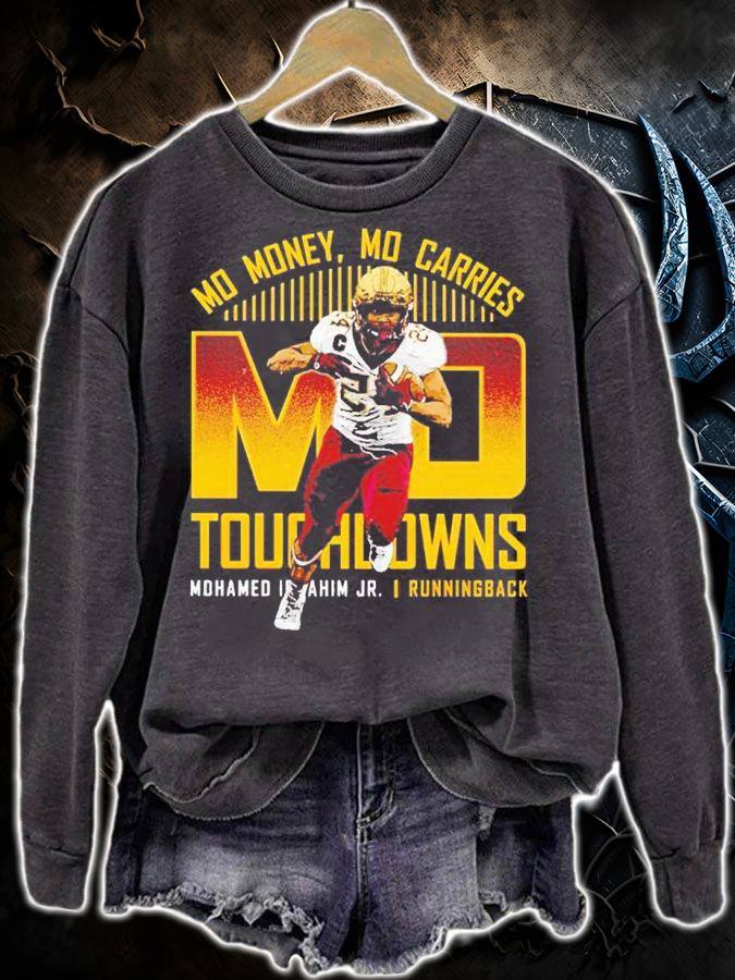 Mohamed Ibrahim JR no money no carries touchdowns shirt sweatshirt