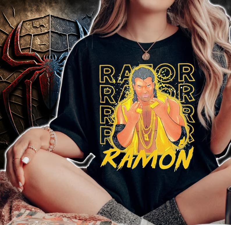 Razor Ramon Scott Hall The Diamond Studd T-Shirt woman shirt