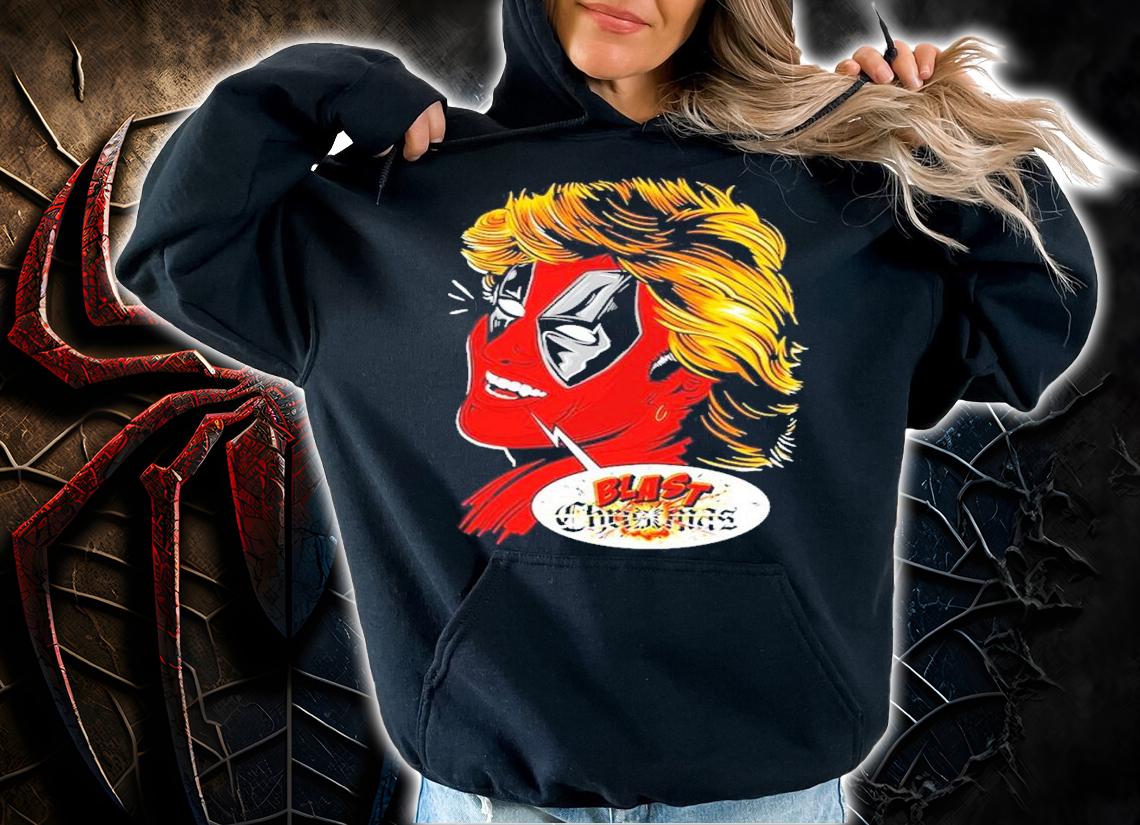 Superhero Comic Blast Christmas Shirt hoodie
