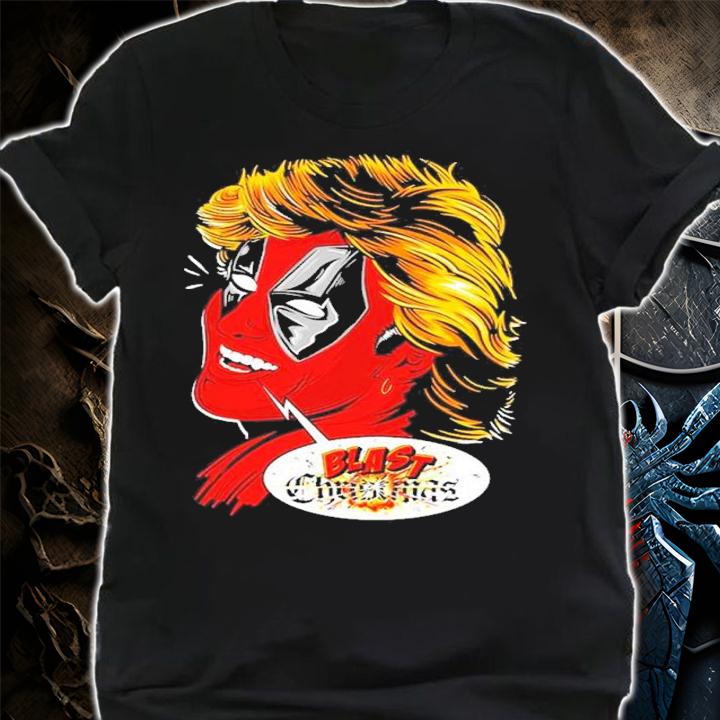 Superhero Comic Blast Christmas Shirt shirt