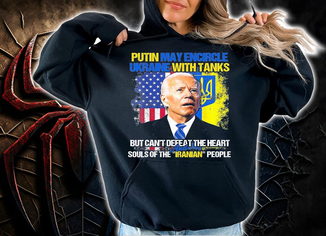 Support Ukraine Anti Biden America Ukrainian Flag Ukraine T-Shirt