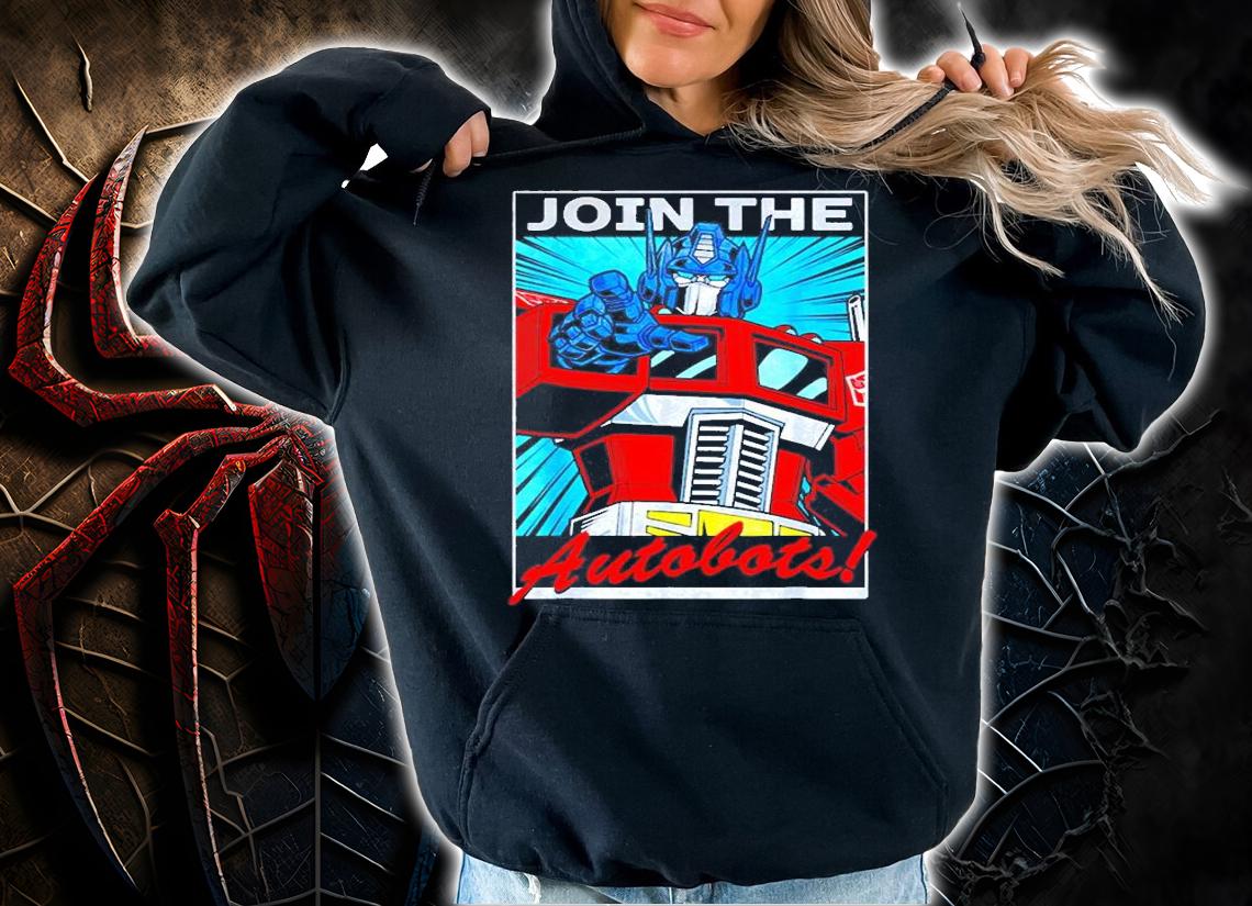 Transformers Optimus Prime Join The Autobots Poster T-Shirt