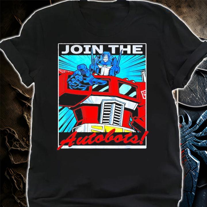 Transformers Optimus Prime Join The Autobots Poster T-Shirt