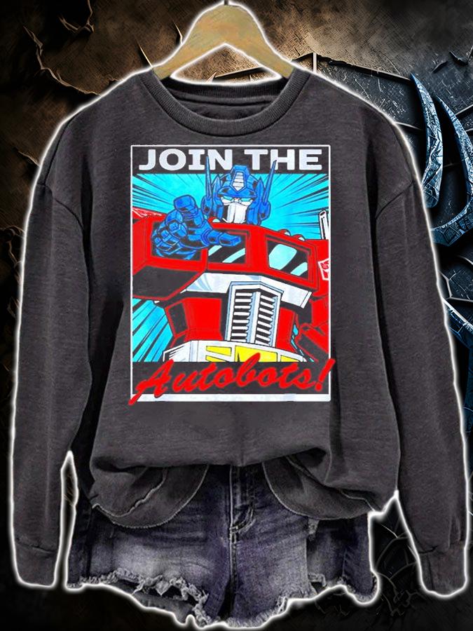 Transformers Optimus Prime Join The Autobots Poster T-Shirt