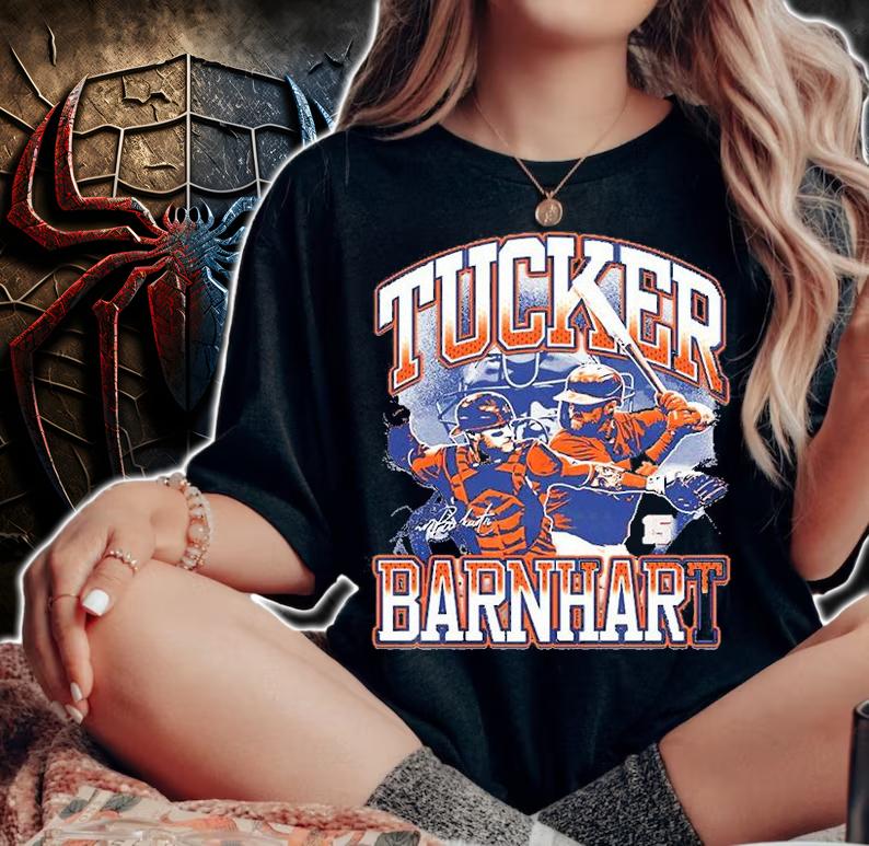 Tucker Barnhart Official MLBPA T-Shirt woman shirt