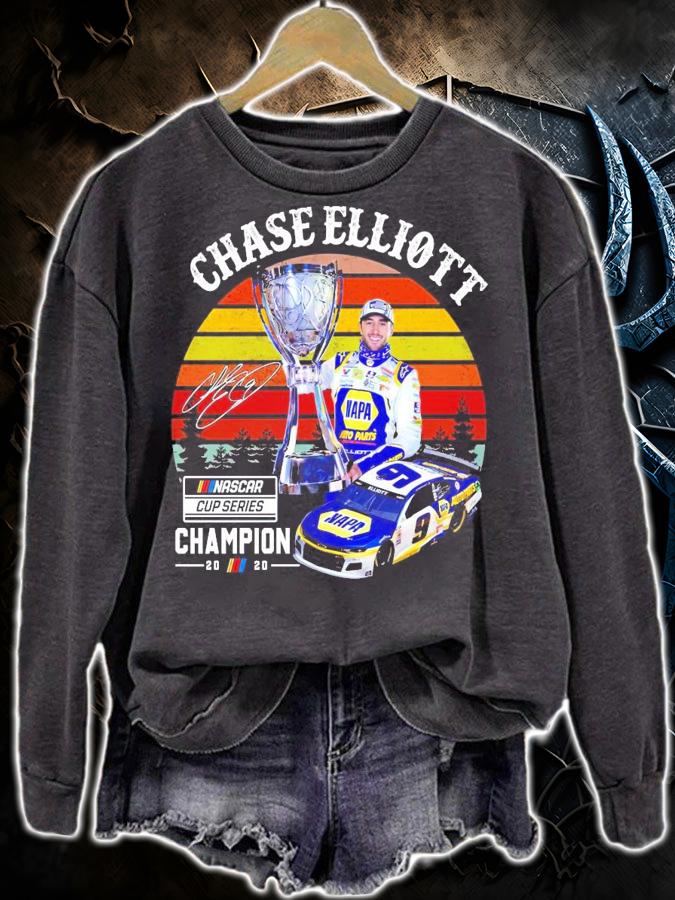 Chase Elliott Nascar cup series champion 2020 vintage shirt sweatshirt