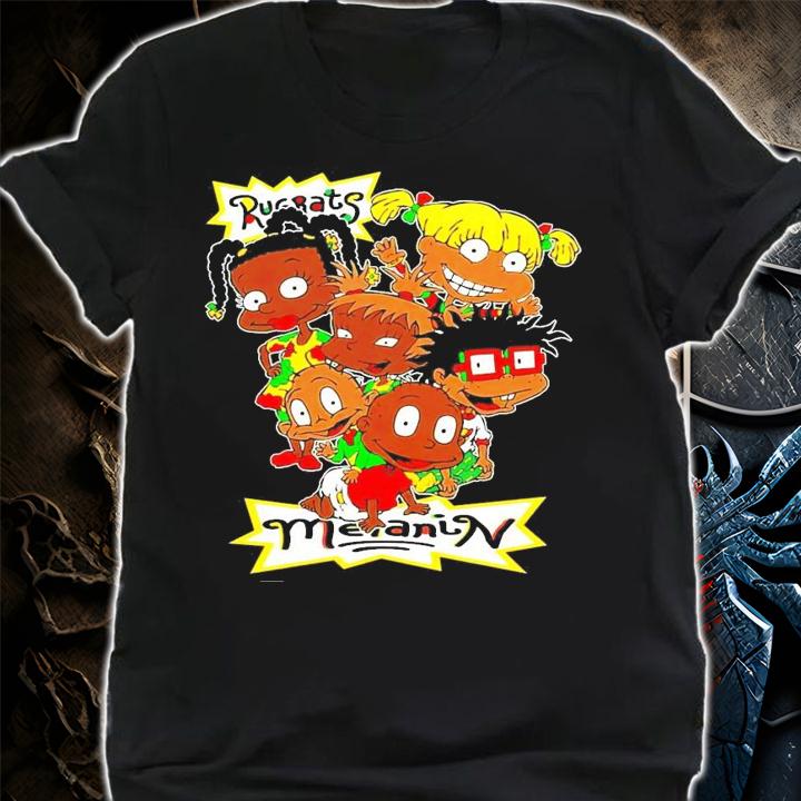 Melanin Rugrats Black shirt