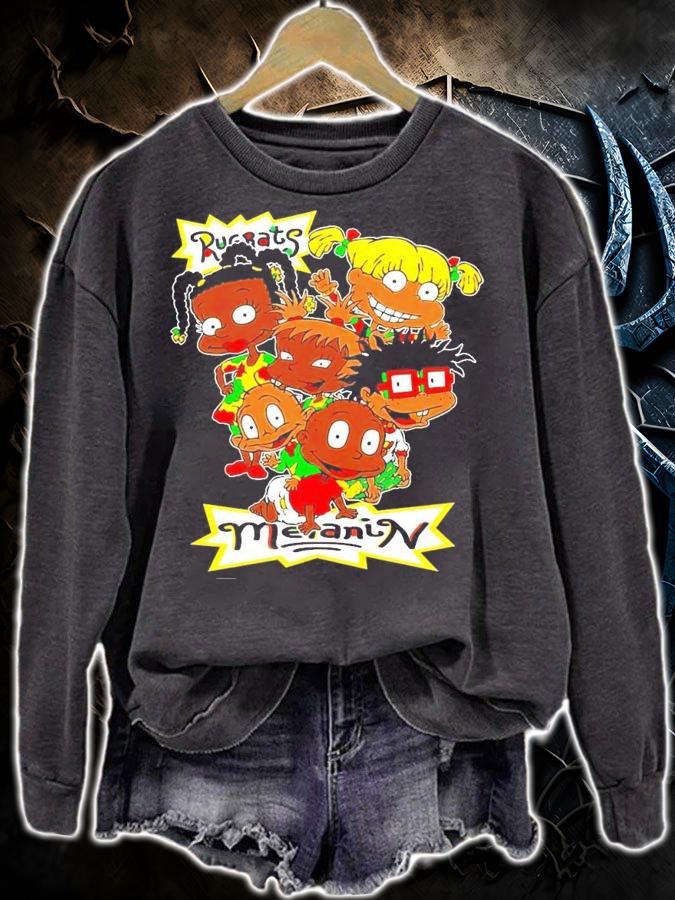 Melanin Rugrats Black shirt
