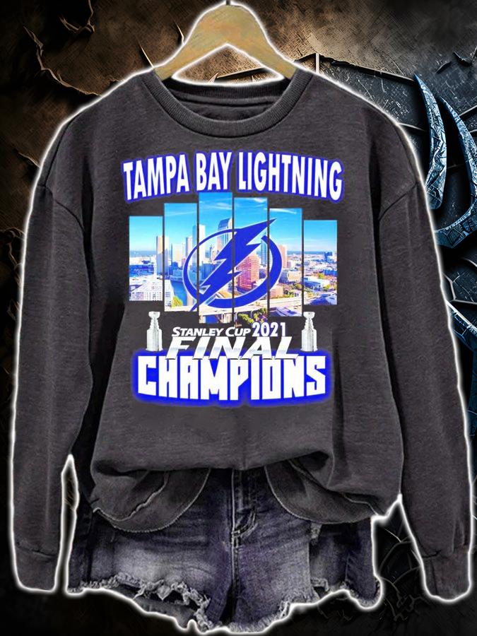 Tampa Bay Lightning Stanley Cup 2021 Finals Champions t-shirt sweatshirt