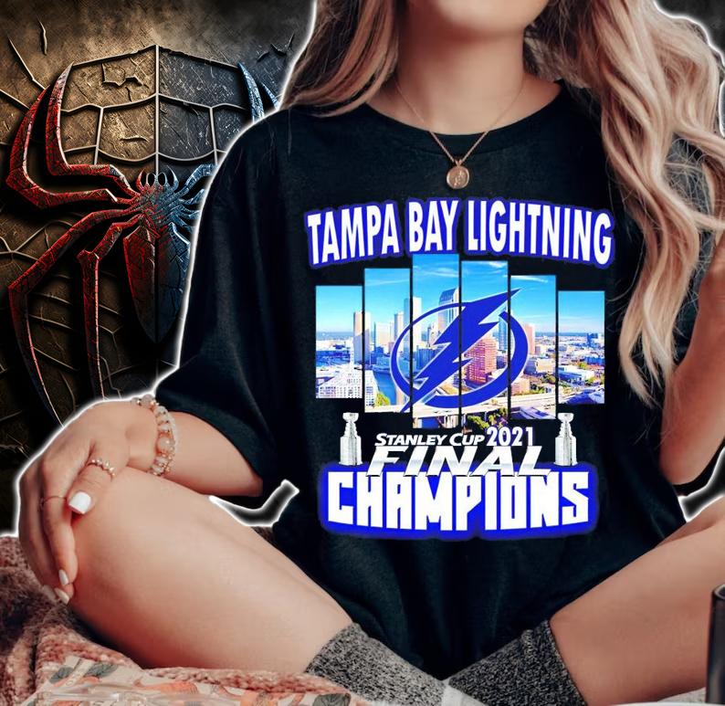 Tampa Bay Lightning Stanley Cup 2021 Finals Champions t-shirt woman shirt